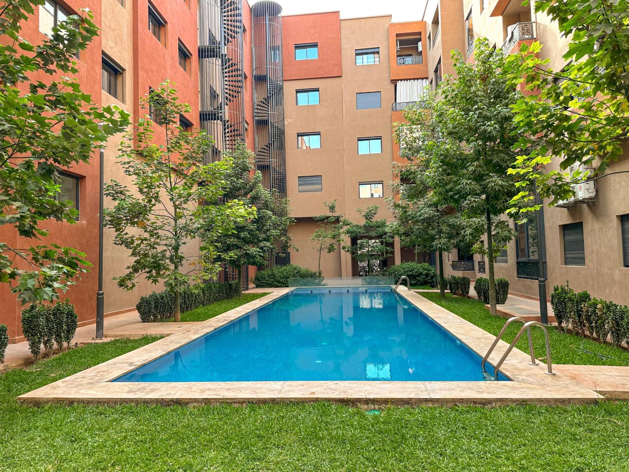 Condo In Marrakech With Pool Marrakesh Bagian luar foto