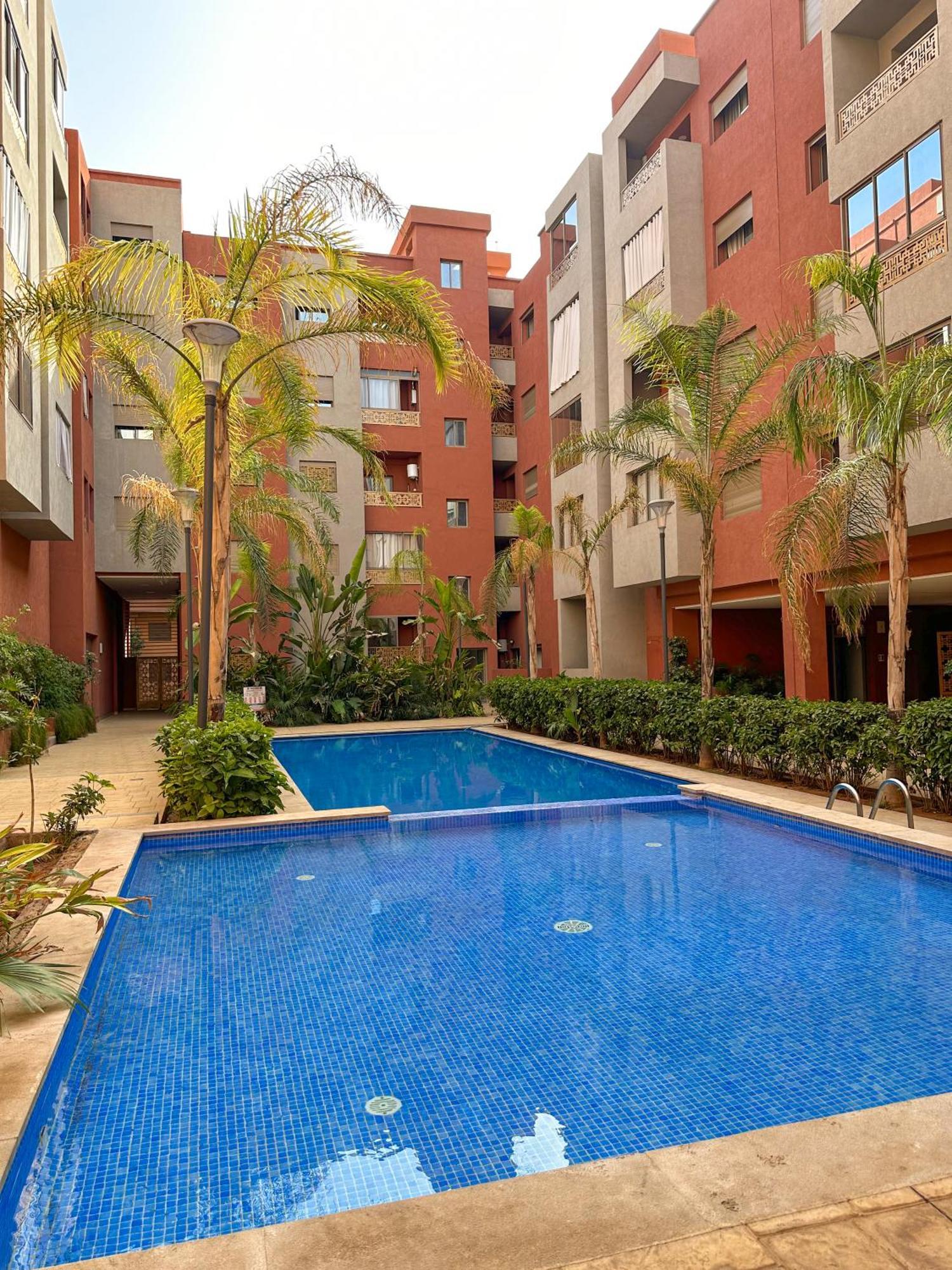 Condo In Marrakech With Pool Marrakesh Bagian luar foto