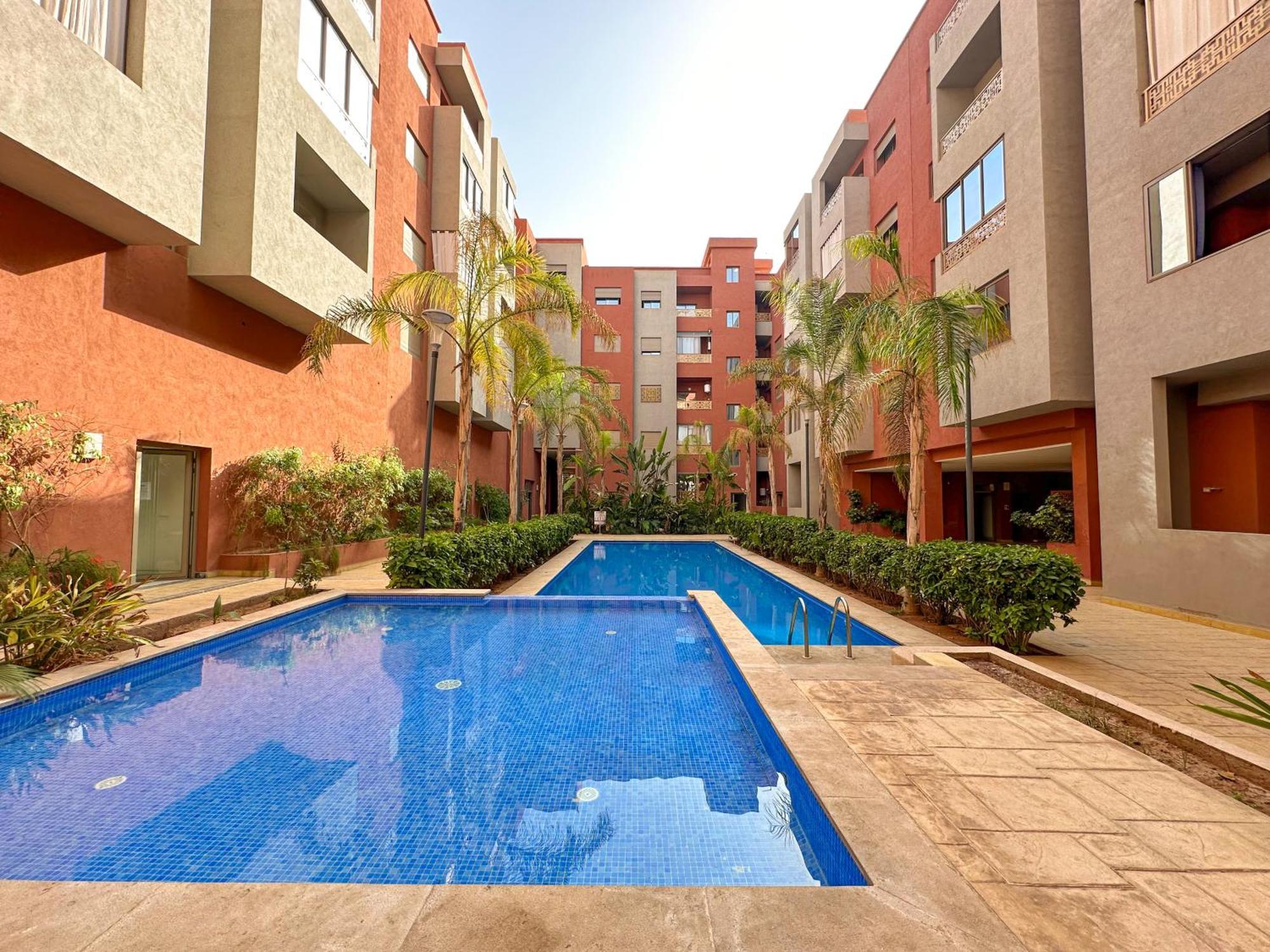 Condo In Marrakech With Pool Marrakesh Bagian luar foto