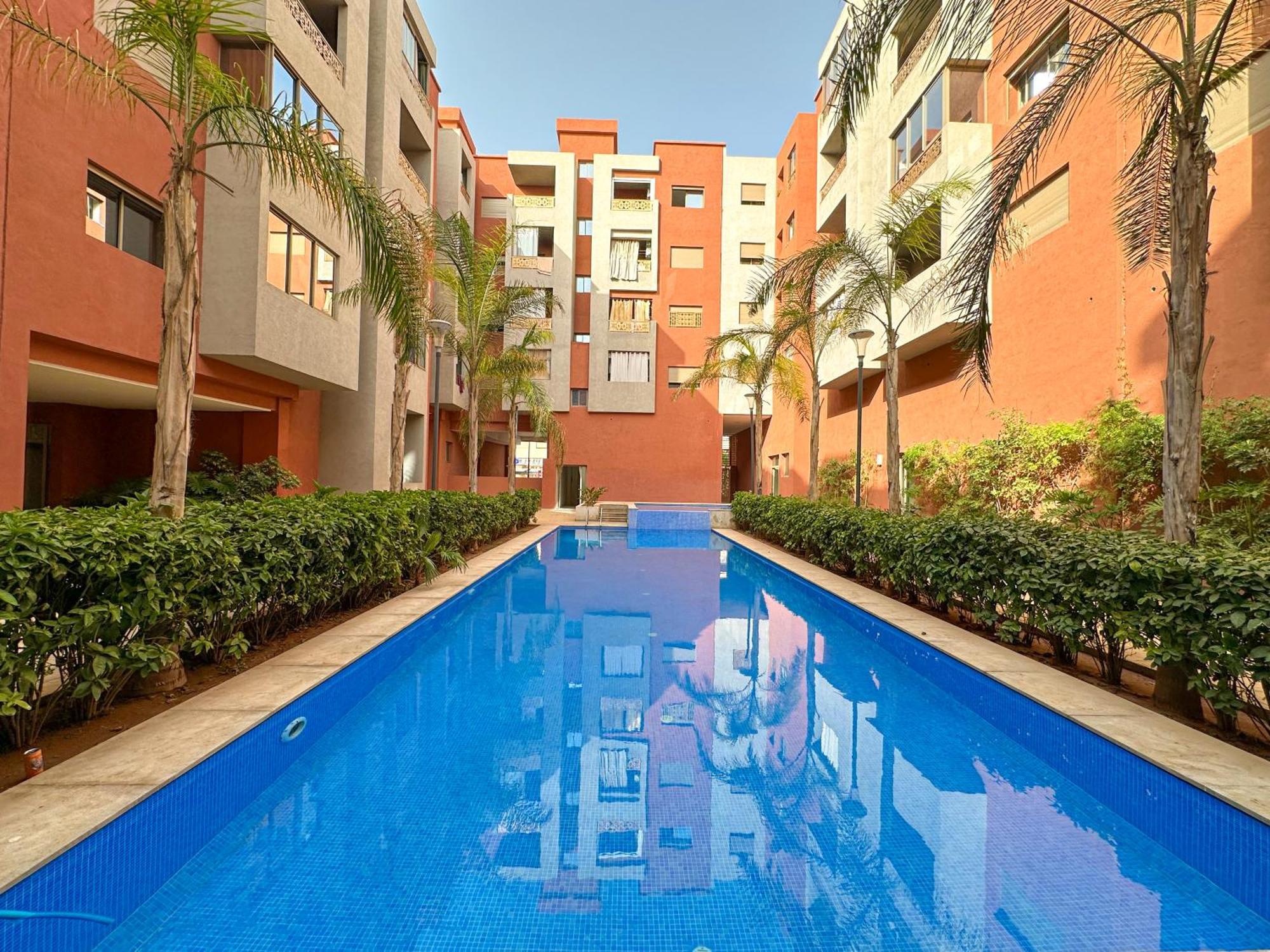 Condo In Marrakech With Pool Marrakesh Bagian luar foto